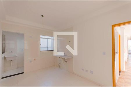 Sala e Cozinha Integrada de apartamento à venda com 2 quartos, 39m² em Vila Guilhermina, São Paulo