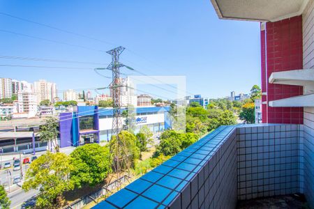 Varanda da sala de apartamento para alugar com 3 quartos, 90m² em Vila Dora, Santo André