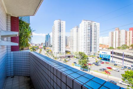 Varanda da sala de apartamento para alugar com 3 quartos, 90m² em Vila Dora, Santo André