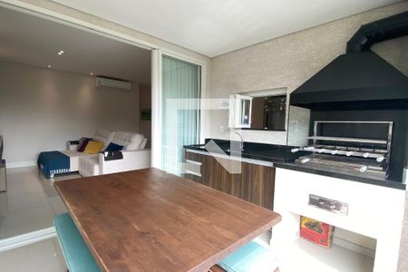 Varanda gourmet de apartamento para alugar com 3 quartos, 96m² em Centro de Apoio I (alphaville), Santana de Parnaíba