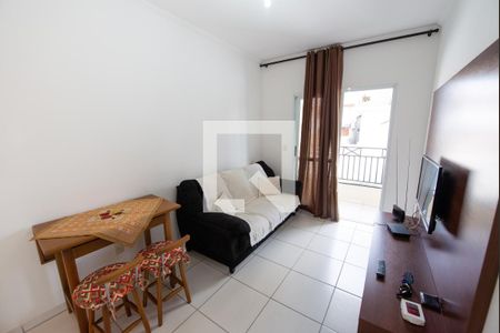 Sala de apartamento para alugar com 1 quarto, 45m² em Vila Jaboticabeira, Taubaté