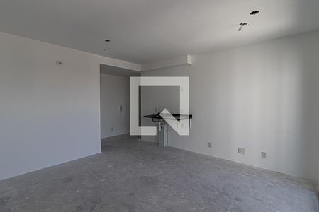 Sala, Quarto, Cozinha de kitnet/studio à venda com 1 quarto, 32m² em Indianópolis, São Paulo