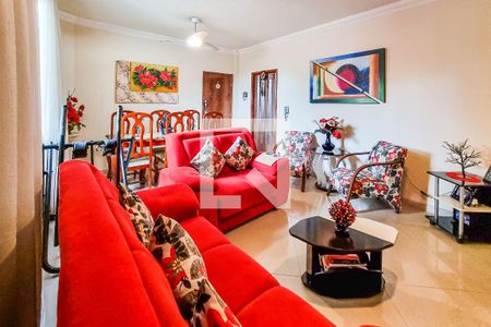 Sala de apartamento à venda com 3 quartos, 80m² em Indaiá, Belo Horizonte