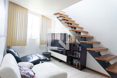 sala de apartamento à venda com 3 quartos, 160m² em Vila Maria do Carmo, Nova Lima