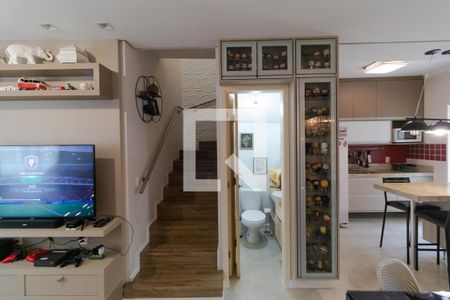 Salas de casa de condomínio à venda com 3 quartos, 100m² em Parque Rural Fazenda Santa Cândida, Campinas