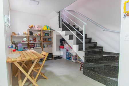 Sala de apartamento à venda com 2 quartos, 97m² em Jardim Ocara, Santo André