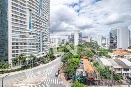 Studio - Varanda de kitnet/studio para alugar com 1 quarto, 34m² em Pinheiros, São Paulo