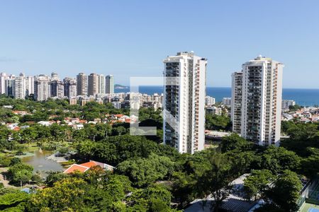 Vista da Varanda de apartamento para alugar com 2 quartos, 115m² em Barra da Tijuca, Rio de Janeiro