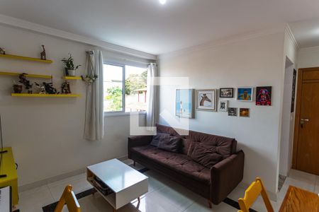 Sala de apartamento à venda com 2 quartos, 58m² em Santa Cruz, Belo Horizonte