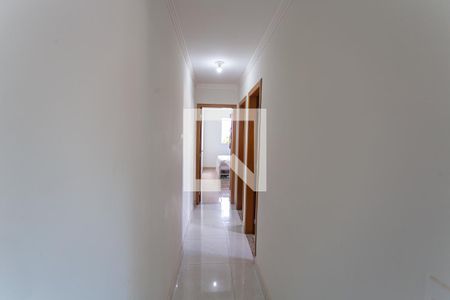 Corredor de apartamento à venda com 2 quartos, 58m² em Santa Cruz, Belo Horizonte