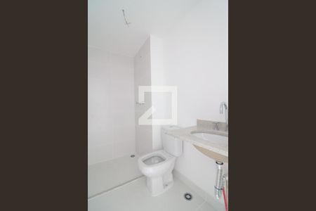 Banheiro de kitnet/studio à venda com 1 quarto, 24m² em Belenzinho, São Paulo