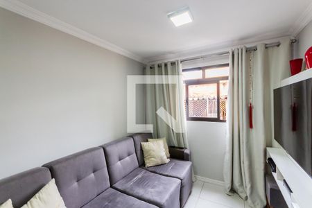 Sala de apartamento à venda com 2 quartos, 52m² em Vila Sacadura Cabral, Santo André