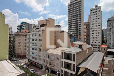 Vista de kitnet/studio para alugar com 1 quarto, 30m² em Vila Buarque, São Paulo