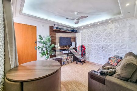 Sala de apartamento para alugar com 2 quartos, 44m² em Parque Jardim Alterosa, Vespasiano