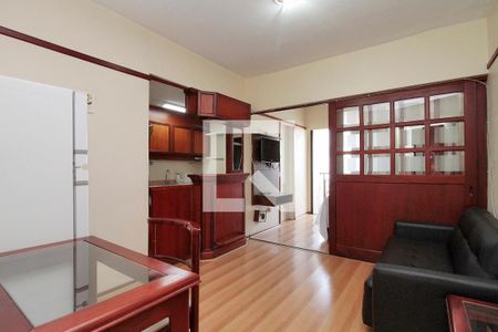 Sala de apartamento para alugar com 1 quarto, 33m² em Campos Elíseos, São Paulo