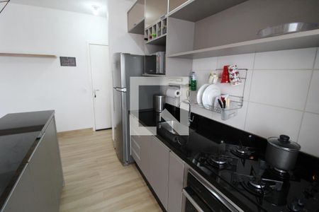 Sala/Cozinha de apartamento para alugar com 1 quarto, 43m² em Vila Prudente, São Paulo