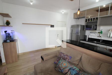 Sala/Cozinha de apartamento para alugar com 1 quarto, 43m² em Vila Prudente, São Paulo