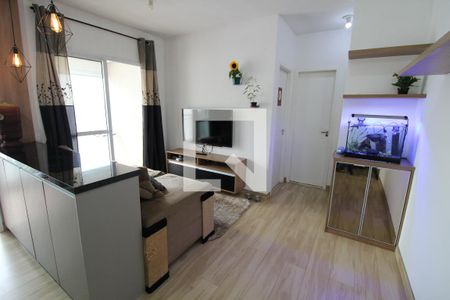 Sala/Cozinha de apartamento para alugar com 1 quarto, 43m² em Vila Prudente, São Paulo