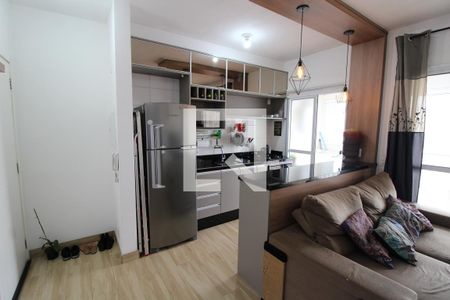 Sala/Cozinha de apartamento para alugar com 1 quarto, 43m² em Vila Prudente, São Paulo