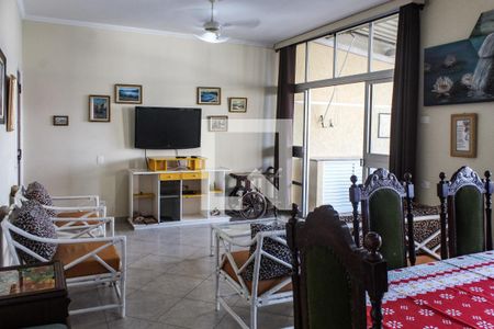 Sala de apartamento para alugar com 2 quartos, 187m² em Vila Luis Antonio, Guarujá