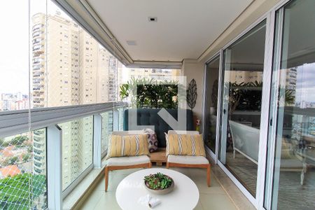 Varanda de apartamento à venda com 3 quartos, 228m² em Parque da Mooca, São Paulo