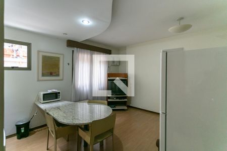 Sala/Cozinha de apartamento à venda com 1 quarto, 43m² em Funcionários, Belo Horizonte