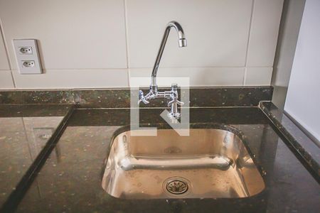 Cozinha de kitnet/studio para alugar com 1 quarto, 25m² em Vila Clementino, São Paulo