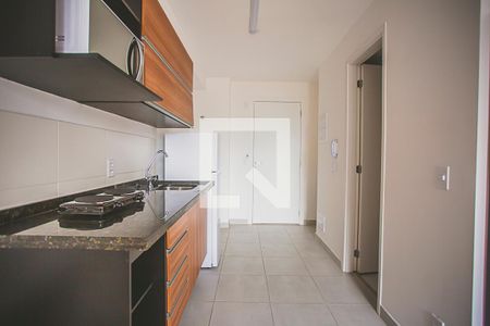 Cozinha de kitnet/studio para alugar com 1 quarto, 25m² em Vila Clementino, São Paulo