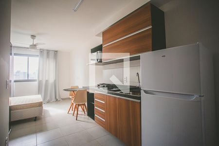 Cozinha de kitnet/studio para alugar com 1 quarto, 25m² em Vila Clementino, São Paulo