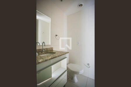 Banheiro de kitnet/studio para alugar com 1 quarto, 25m² em Vila Clementino, São Paulo