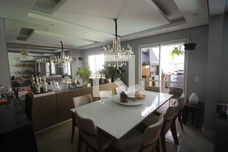 Sala de Jantar de casa de condomínio à venda com 4 quartos, 260m² em Estância Velha, Canoas