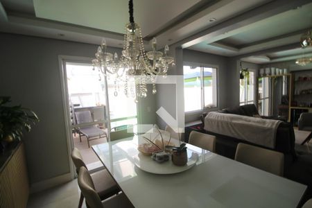 Sala de Jantar de casa de condomínio à venda com 4 quartos, 260m² em Estância Velha, Canoas