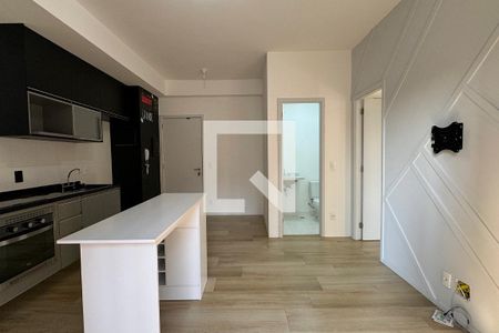 Sala de apartamento à venda com 1 quarto, 50m² em Tamboré, Santana de Parnaíba