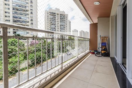 Varanda de apartamento à venda com 1 quarto, 50m² em Tamboré, Santana de Parnaíba