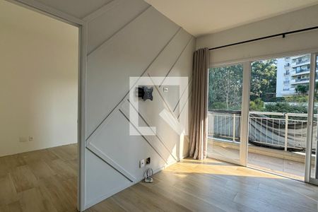 Sala de apartamento à venda com 1 quarto, 50m² em Tamboré, Santana de Parnaíba