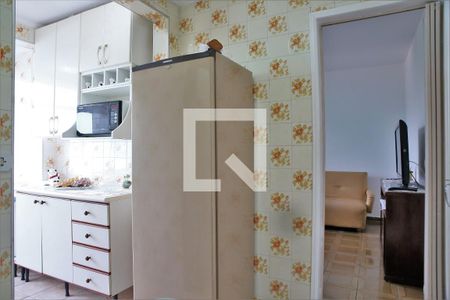 Cozinha de kitnet/studio para alugar com 1 quarto, 41m² em Nova Mirim, Praia Grande