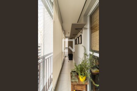 Varanda de kitnet/studio para alugar com 1 quarto, 32m² em Centro Histórico de São Paulo, São Paulo
