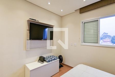 Quarto da suíte de apartamento à venda com 1 quarto, 41m² em Vila Aurora, São Bernardo do Campo