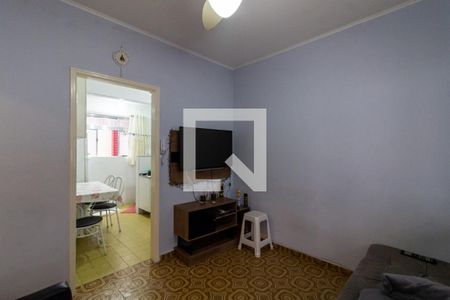 Sala de apartamento para alugar com 1 quarto, 50m² em Guilhermina, Praia Grande