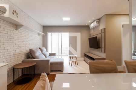 Sala de apartamento à venda com 2 quartos, 73m² em Vila Olímpia, São Paulo
