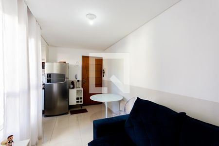 Sala de apartamento à venda com 2 quartos, 90m² em Jardim Utinga, Santo André