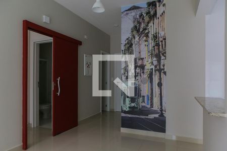 Sala de apartamento para alugar com 1 quarto, 58m² em José Menino, Santos