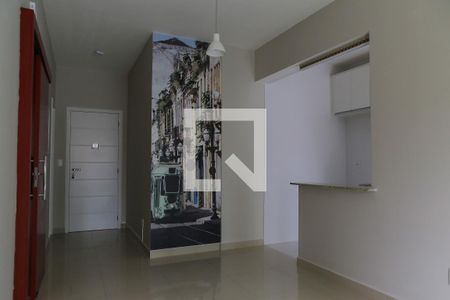 Sala de apartamento para alugar com 1 quarto, 58m² em José Menino, Santos