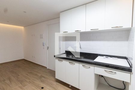 Cozinha de apartamento para alugar com 1 quarto, 27m² em Santana, São Paulo