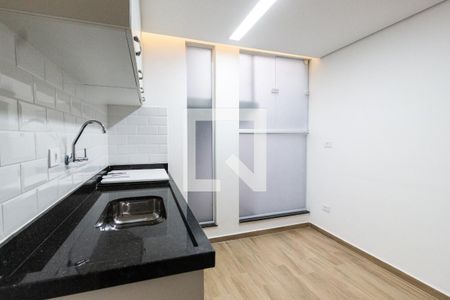 Cozinha de apartamento para alugar com 1 quarto, 27m² em Santana, São Paulo