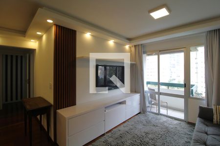 Sala de apartamento para alugar com 3 quartos, 80m² em Santo Amaro, São Paulo