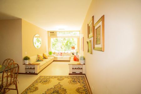 Sala 2 de apartamento à venda com 3 quartos, 120m² em Jardim Botânico, Rio de Janeiro