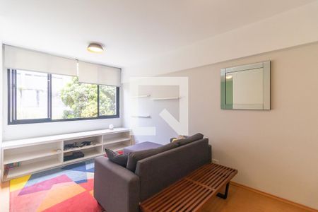 Sala de apartamento para alugar com 1 quarto, 41m² em Vila Madalena, São Paulo