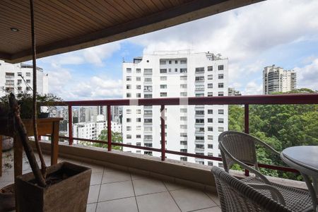 Varanda de apartamento para alugar com 4 quartos, 163m² em Vila Suzana, São Paulo