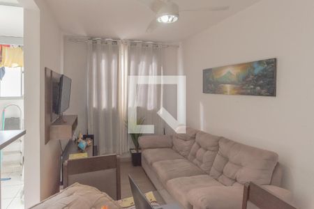 Sala de apartamento à venda com 2 quartos, 53m² em Loteamento Parque São Martinho, Campinas